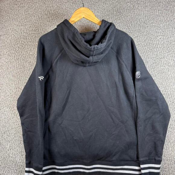 Black white Chicago Blackhawks Hoodie - Picture 3 of 3